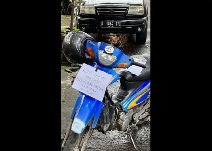 Motor Terduga Teroris...