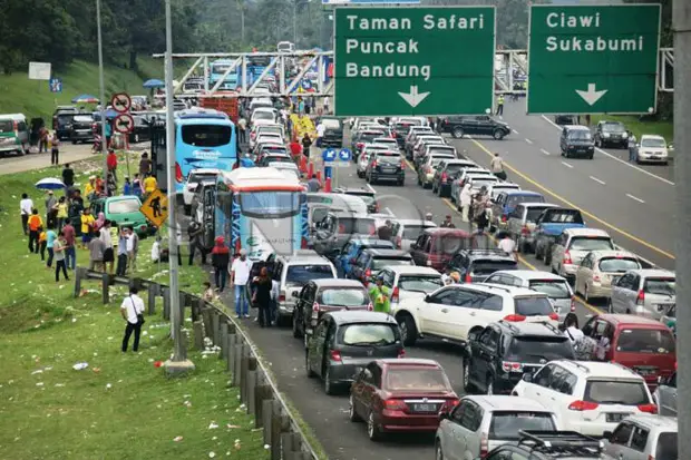 Rekayasa Lalin di Puncak...