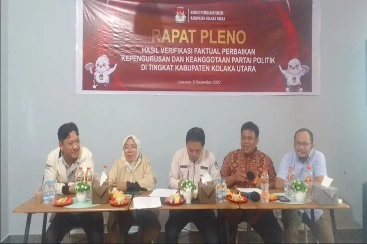 KPU Kolaka Utara: Pengurus...