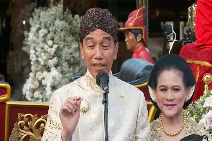 Jokowi Lega Kaesang...
