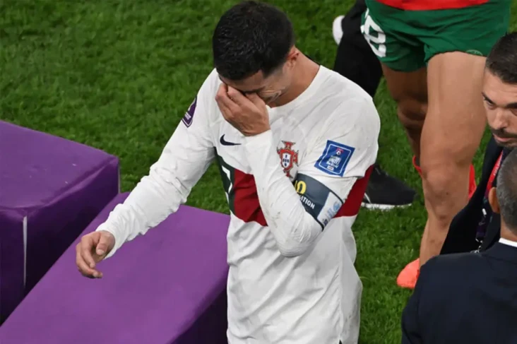 Tangis Cristiano Ronaldo...