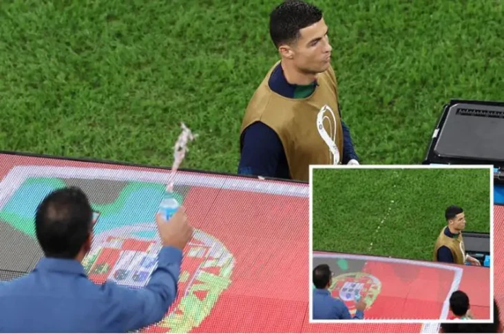 Momen Fans Siram Cristiano...