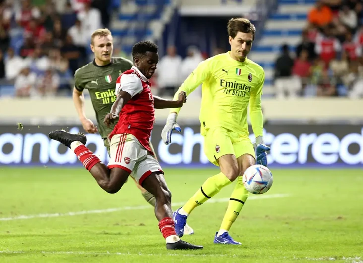 Hasil AC Milan vs Arsenal:...