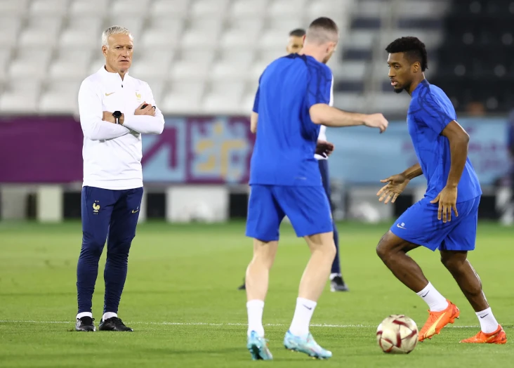 Prancis vs Maroko, Deschamps...