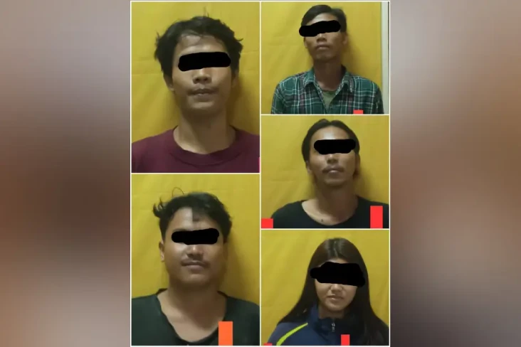 Polisi Ringkus 5 Perampok...