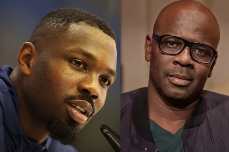 Marcus dan Lilian Thuram...