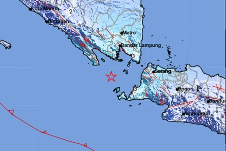 Dalam 48 Menit 3 Gempa...