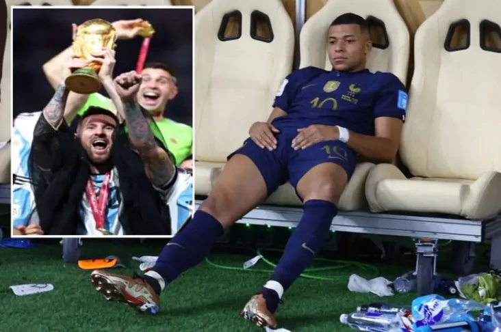 Wajah Sedih Kylian Mbappe...