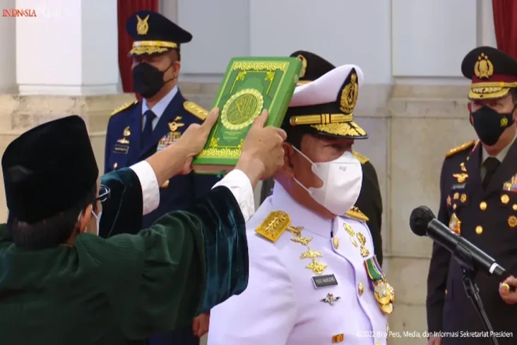 Sah, Laksamana TNI Yudo...