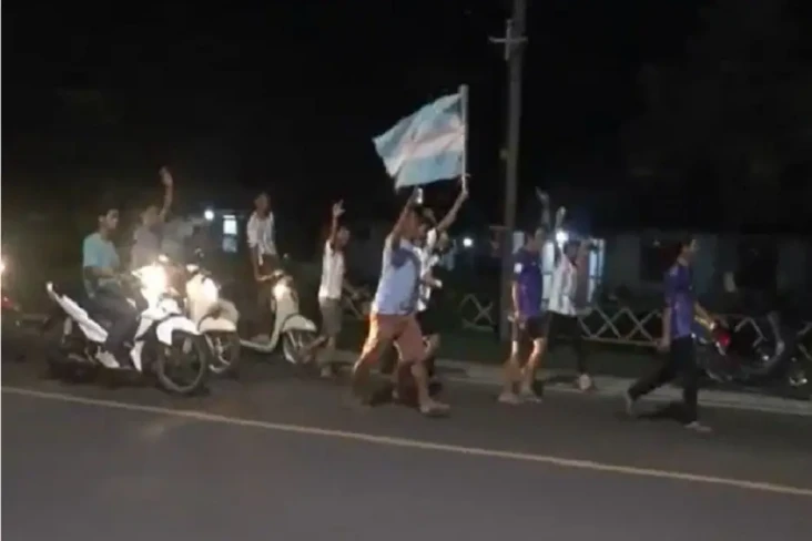 Sambut Kemenangan Argentina,...