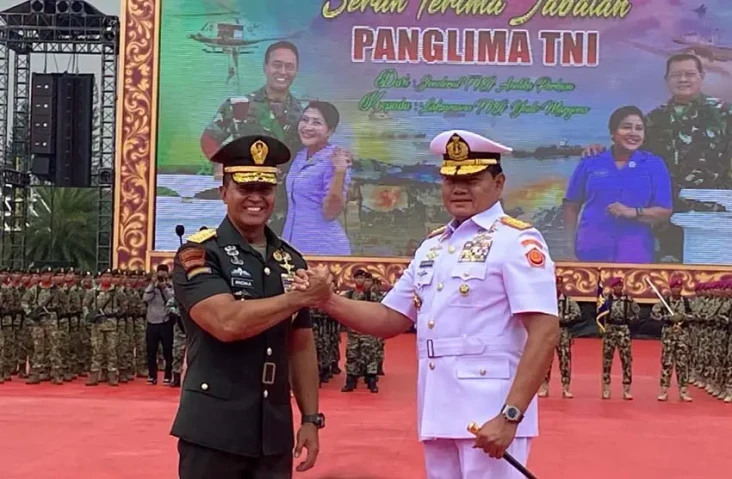 Serahkan Kursi Panglima...
