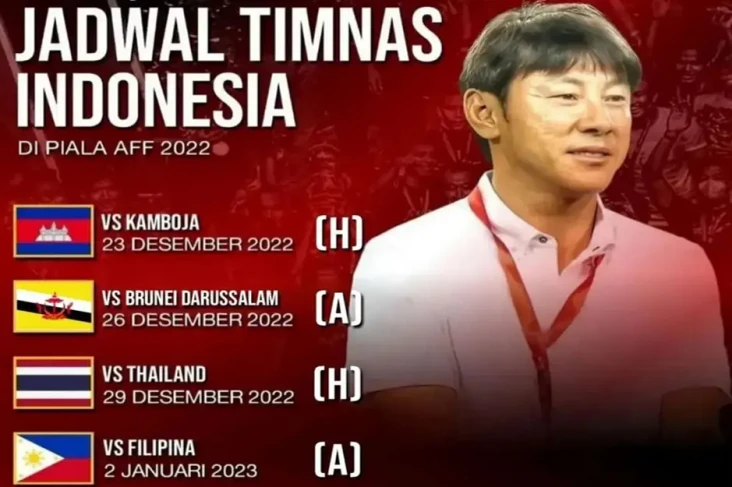 Jadwal Lengkap Timnas...