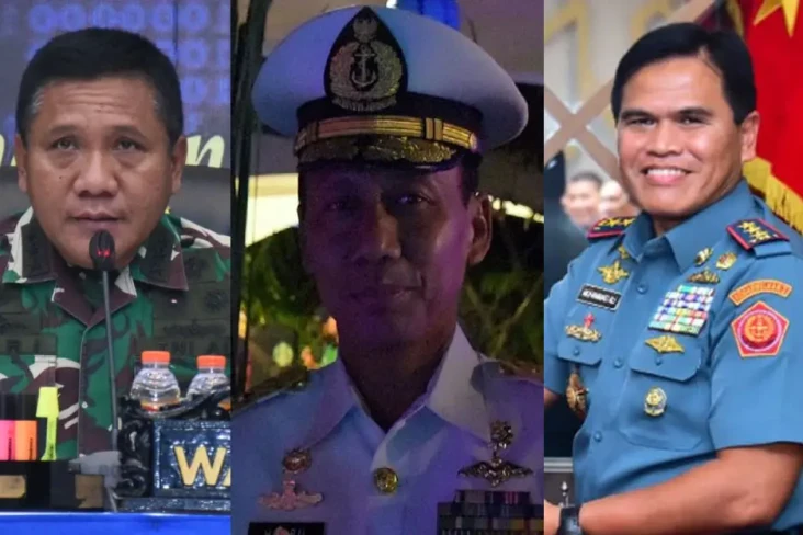 Tiga Perwira Tinggi...