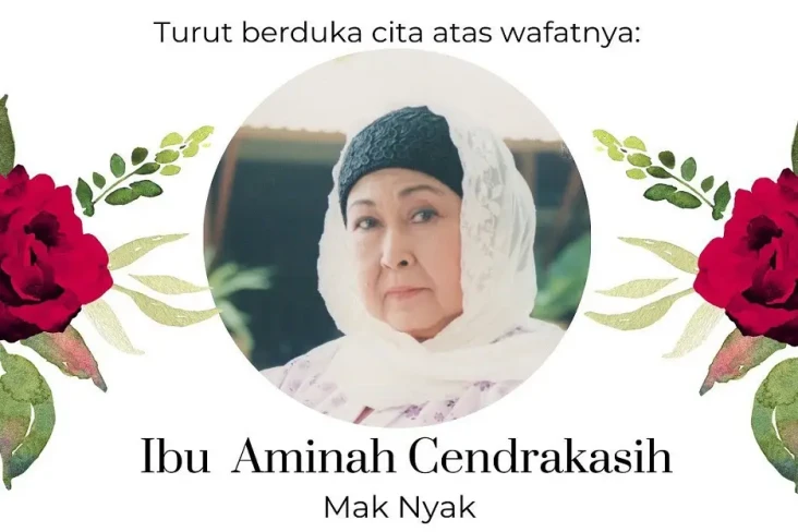 Wasiat Aminah Cendrakasih...
