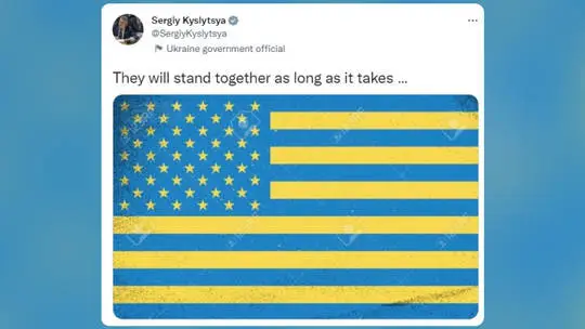 Rusia Ejek Bendera Baru...