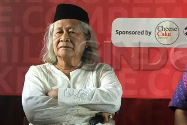 Budayawan Ridwan Saidi...