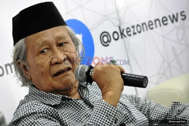 Budayawan Ridwan Saidi...