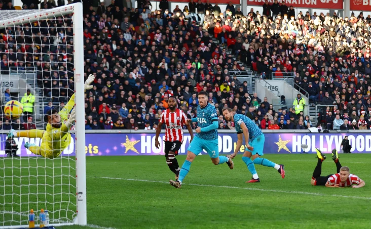 Hasil Brenford vs Tottenham...