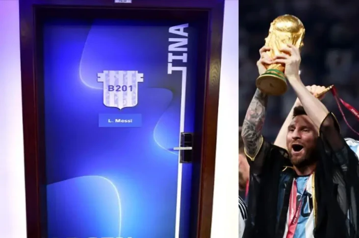 Kamar B201 Lionel Messi...