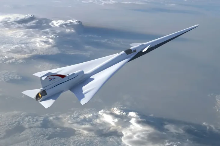 Pesawat Supersonik X-59...