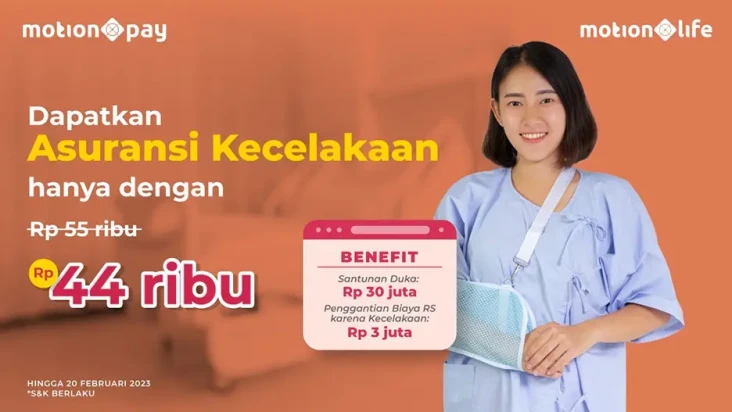 Dapatkan Asuransi MotionLife...