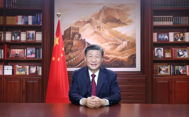 Presiden China Xi Jinping...