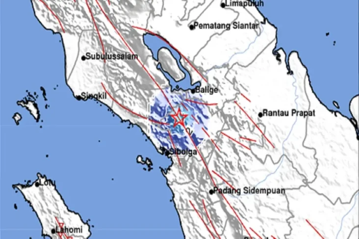 Gempa di Darat Magnitudo...
