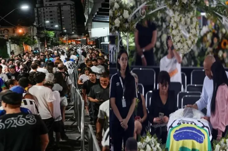 Ribuan Fans Beri Pele...