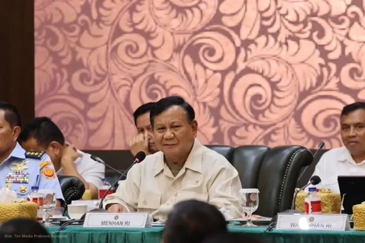 Arahan Prabowo kepada...