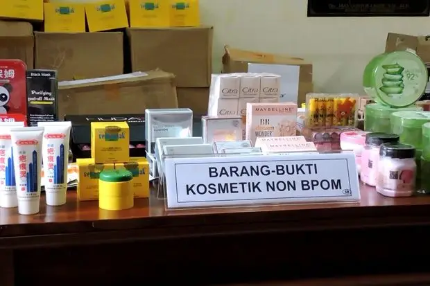 BPOM: Kosmetik Tak Berizin...
