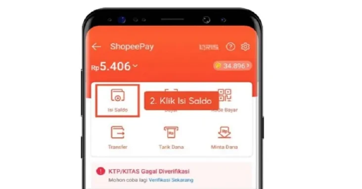 Cara Top Up Shopee Pay...