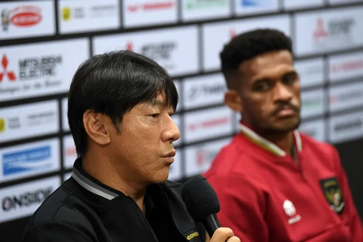 Pemain Timnas Indonesia...