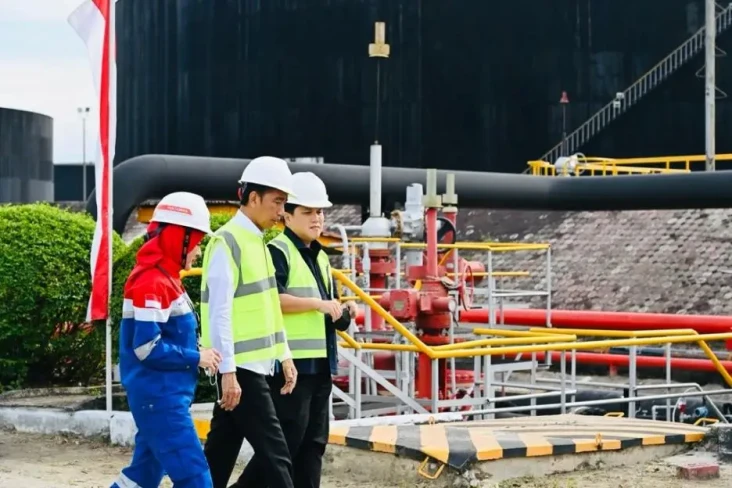 Tinjau Blok Rokan, Jokowi...