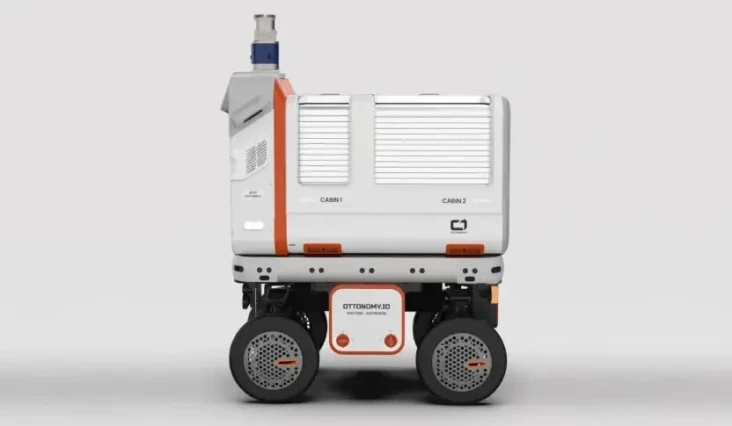 Robot Kurir Otonom Yeti...
