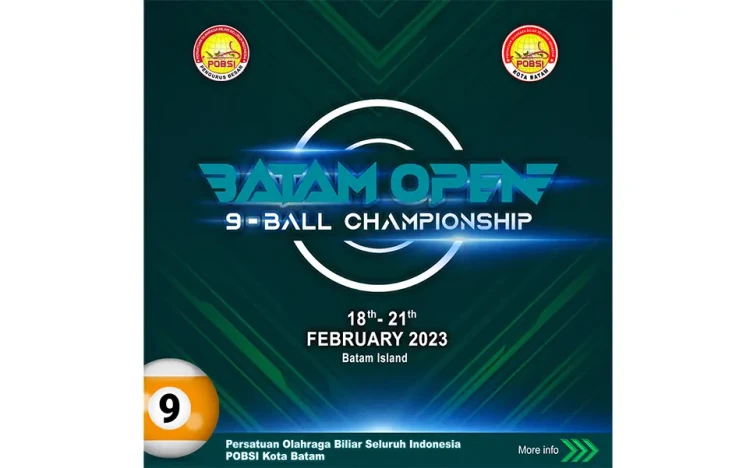 POBSI Gelar Batam Open...