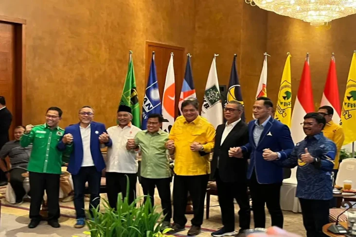 Ketua Umum Parpol di...