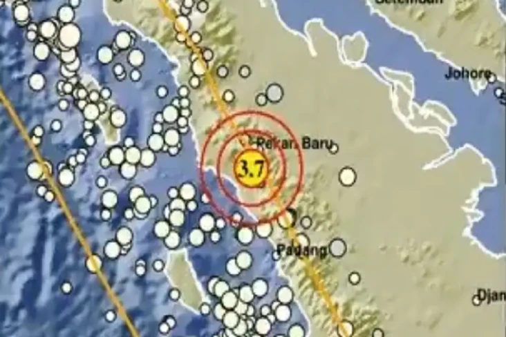 Gempa di Darat Magnitudo...