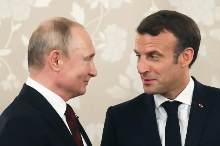 Macron Dukung Ukraina,...
