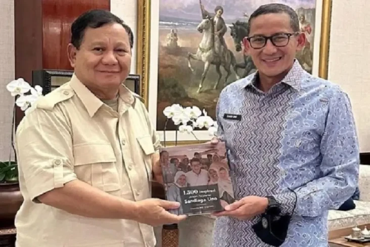 Temui Prabowo, Sandiaga...
