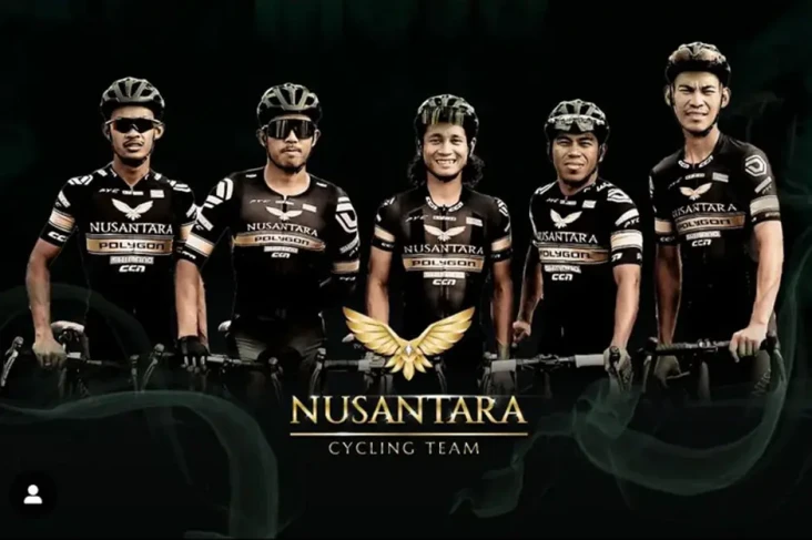 Tim balap Sepeda Nusantara...