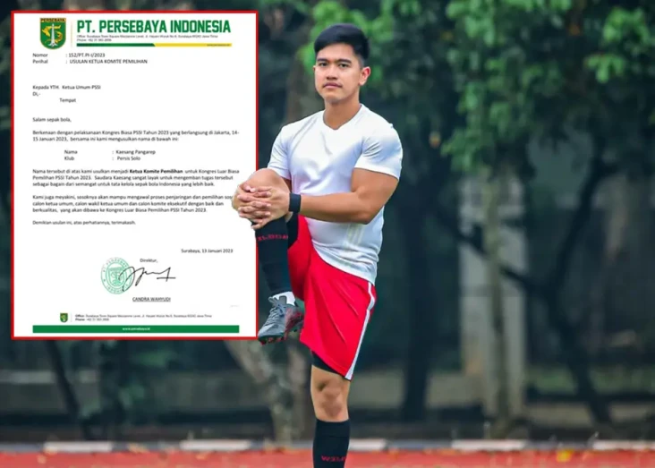 Persebaya Calonkan Kaesang...