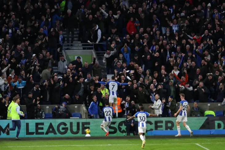 Hasil Brighton vs Liverpool:...