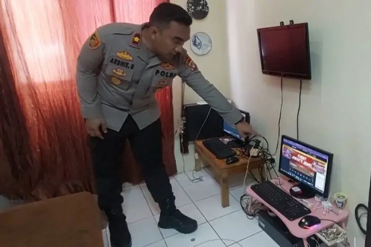 Terungkap! Markas Judi...