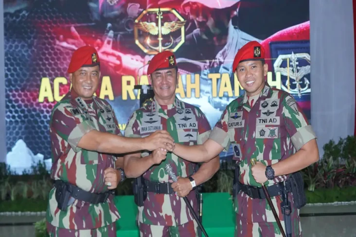 Rotasi Perwira Kopassus,...