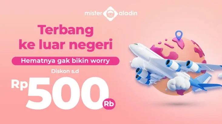 Terbang ke Luar Negeri...