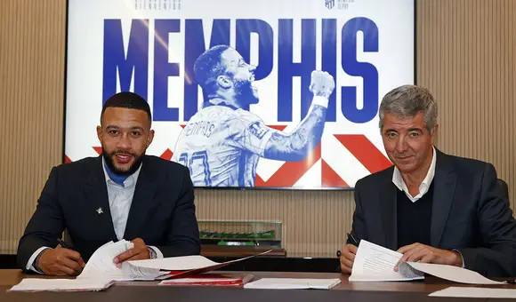 Memphis Depay Resmi...