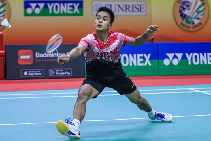 Hasil India Open: Anthony...