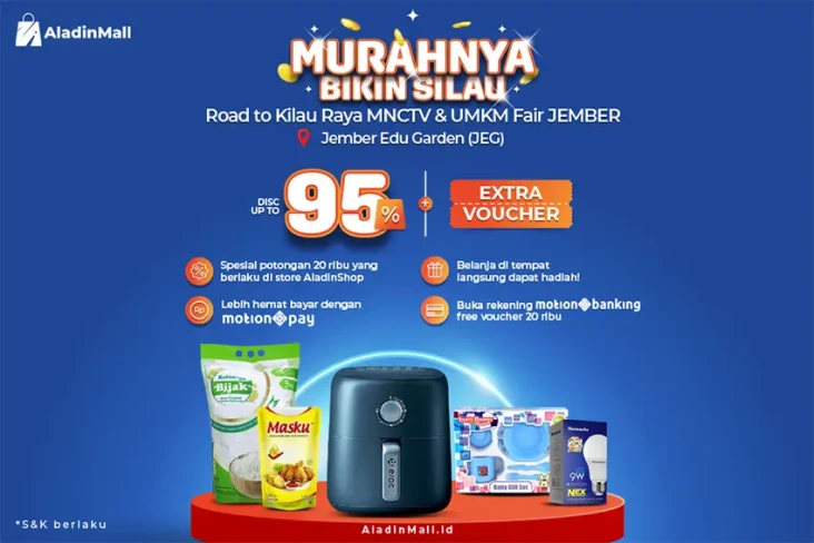 Kunjungi Booth AladinMall...