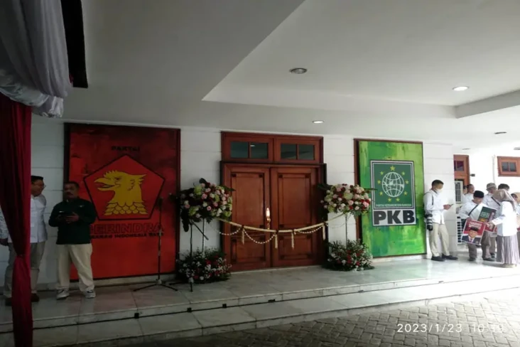 Gerindra dan PKB Resmikan...