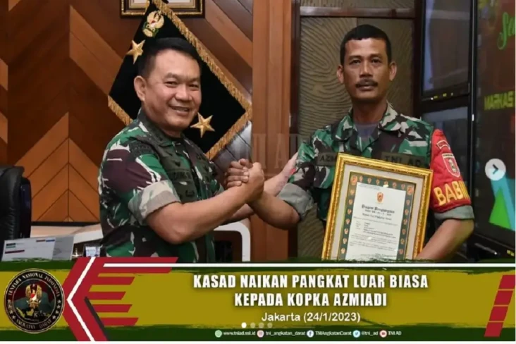 KSAD Naikkan Pangkat...